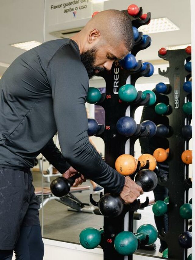 musculação na academia